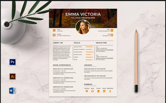 Design professional resume
