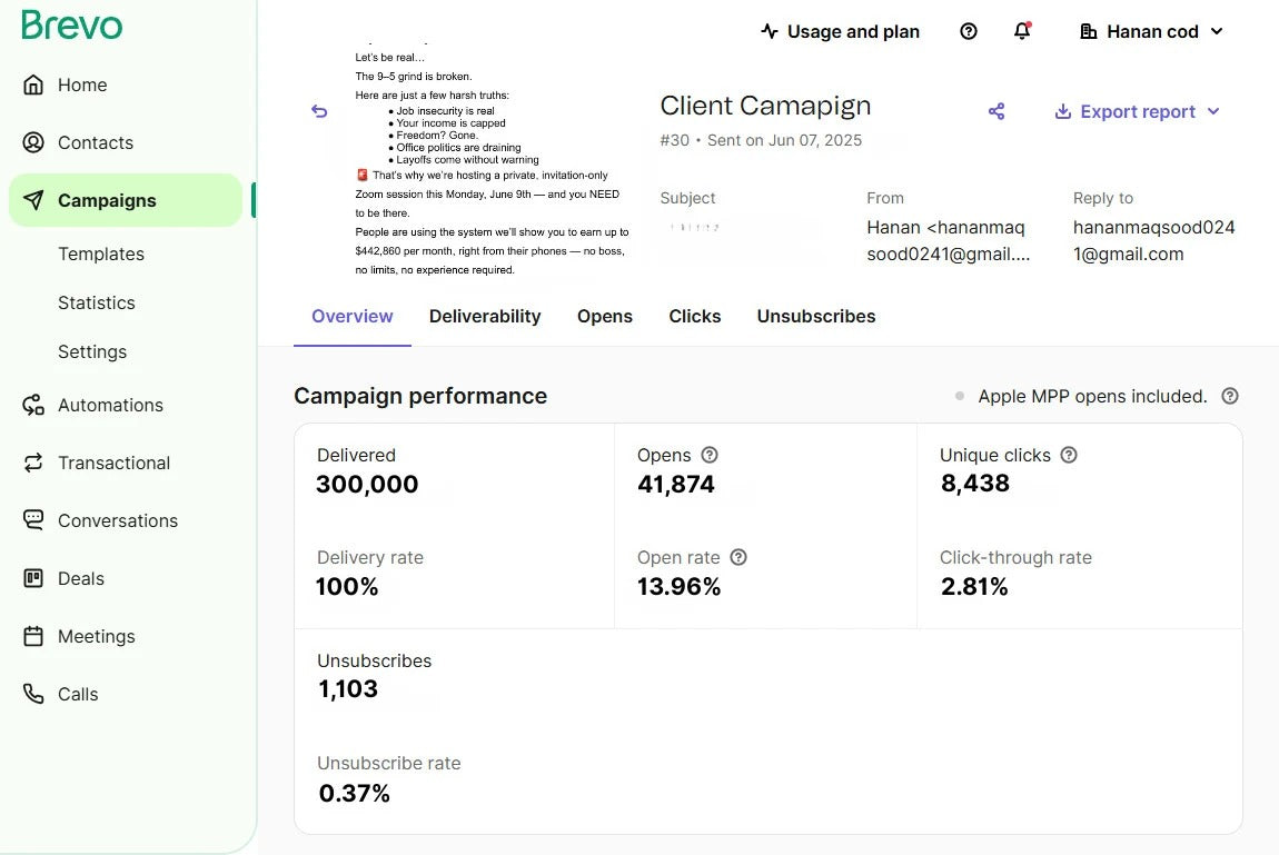 Email Blast | Cold Email Campaign | Bulk Email Marketing | Email Automation