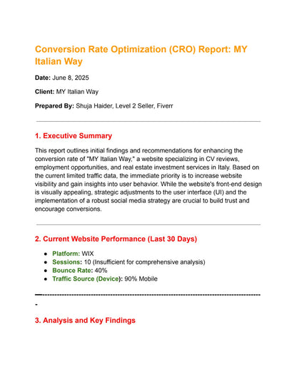 Optimax CRO – Turn Traffic Into Revenue